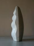 Sprung by Matthew Ruscombe-King, Sculpture, Carrara Marble